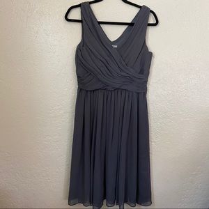 H & M | chiffon cocktail dress